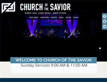 Tablet Screenshot of churchofthesavior.net
